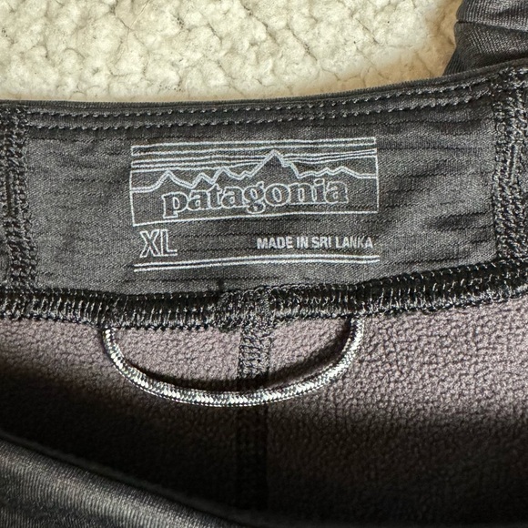 patagonia | fleece-lined drawstring waist straight leg pants - Picture 5 of 5